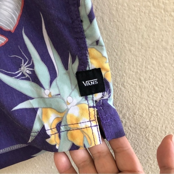 VANS Off The Wall Men’s Arachnafloria Floral Stretch Board Shorts Size 32 - Picture 3 of 12